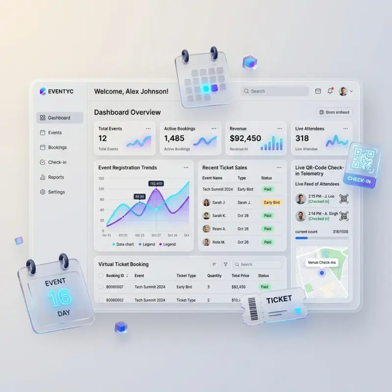 Eventyc (Event Management Platform) Visual Presentation