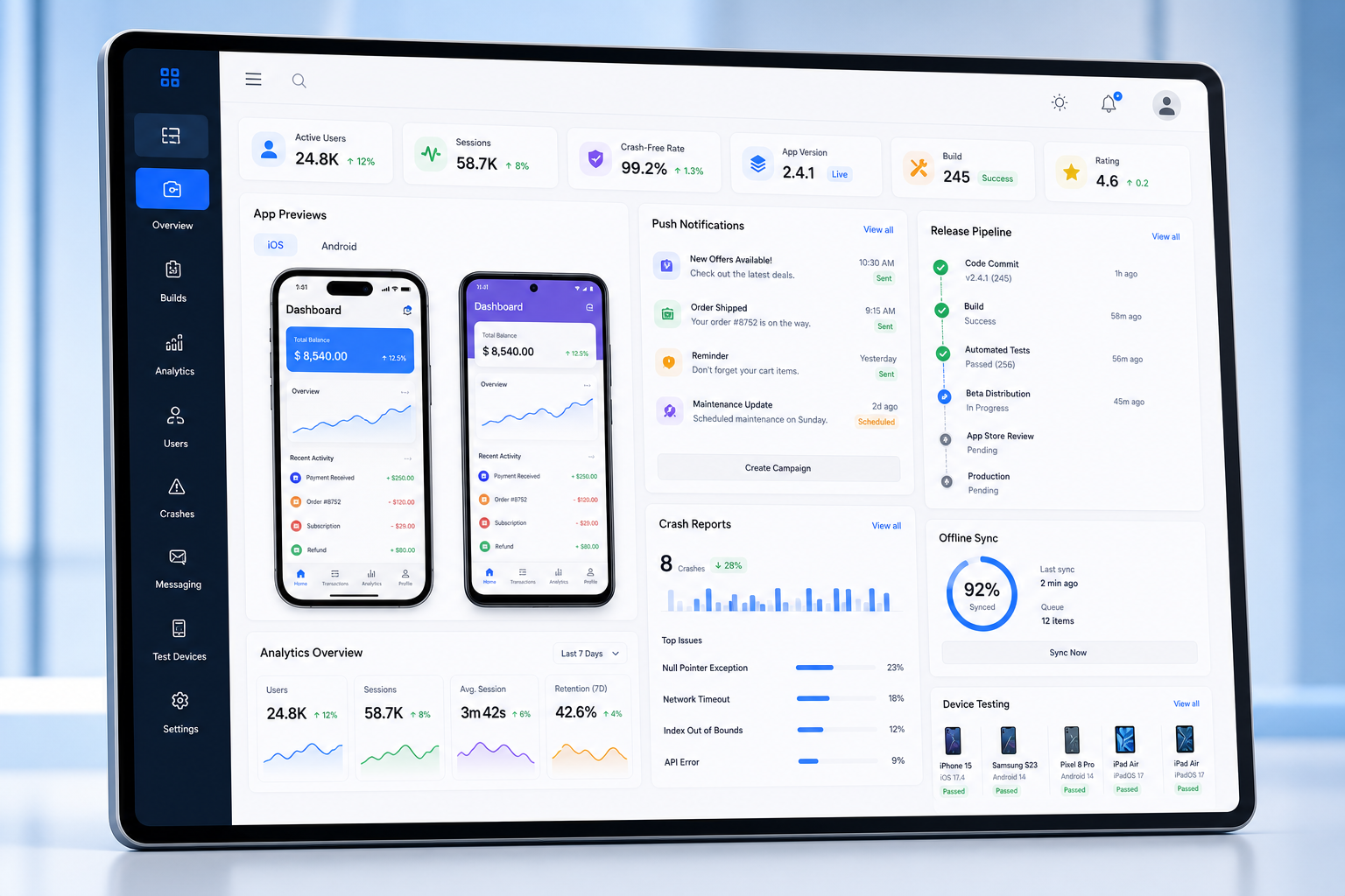 Mobile App Development Solutions visual preview