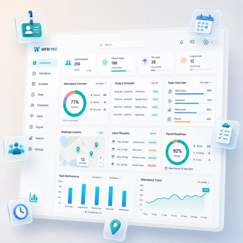 Workforce Management Platform Visual Presentation